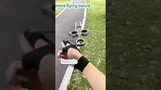 Remote Control Flying Sword #kids #sword #shorts
