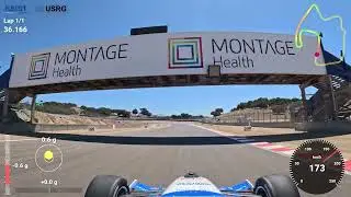[Team KAIST] Our Flying Lap on Race Day at WeatherTech Raceway Laguna Seca, (1:40.637, 3rd Place)