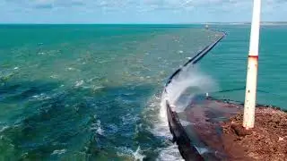 Coup de vent à la digue Carnot