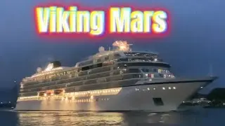 Cruise Ship Viking Mars transits the Cape Cod Canal 9/25/25
