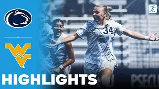Penn State vs West Virginia | NCAA College Women's Soccer | Highlights - August 24, 2025