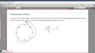 Finding an angle of rotation