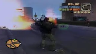 GTA 3: Witcha Garden Massacre (Six Star Escape)