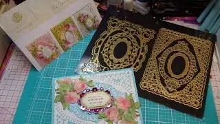 Anna Griffin Ornate Concentric Cut & Emboss Dies Review Tutorial! Final HSN Autoship of the Series!