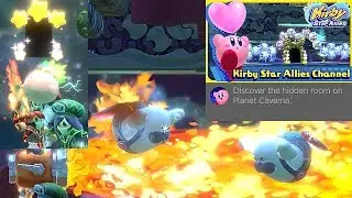 Planet Caverna Hidden Room | Kirby Star Allies