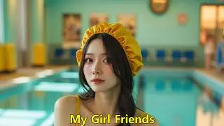 [AI Gallery] Retro Swimsuit. AI My Girlfriend Lookbook. My Girlfriend Lookbook.
