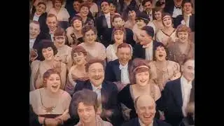 Charlie Chaplin   A Night in the Show 1915, Classic, Short, Colourized BW mix