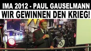 IMA 2012 | Paul Gauselmann | Diesen Krieg werden wir gewinnen! | Staatsvertrag  |  Automaten Messe