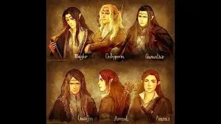 Feanorian Silmarillion (Schwarz Tot Gold)