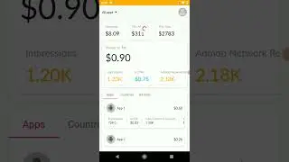 View Google Admob Earnings With Dash App #shorts #googleadmob #appearnings #admobearnings