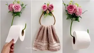 Manualidades Útiles Para REGALARO VENDER !   2 Excelentes y hermosas ideas para el baño 😍