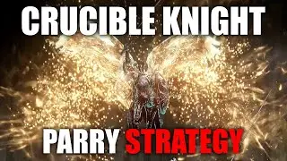 EASY Crucible Knight Boss Guide - Elden Ring Parry Strategy