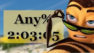 Bee Movie Game (PC): Any% World Record Speedrun - 2:03:05