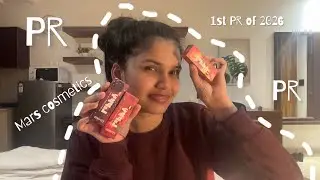 My 1st PR of 2026 || MARS Cosmetics ||