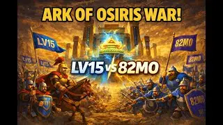 LV15 vs 82MO | Ark of Osiris War 🔥 Epic Alliance Battle! | Rise of Kingdoms