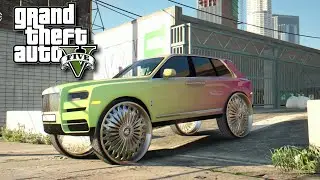 GTA 5 - STREET LIFE MODS - ROLLS ROYCE CULLINAN ON FLOATERS! #16