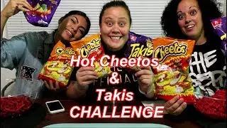Hot Cheetos Takis Challenge (Grub Girls are not DEAD)