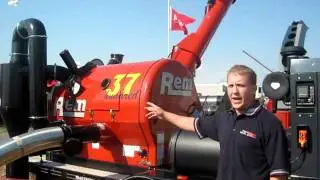 Farm Progress Show 2011 Video: REM Manufacturing 3700 Grain Vac