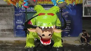 RECORRIDO Y QUEMA DE TOROS PIROTÉCNICOS EN HONOR AL SEÑOR DE LOS MILAGROS 15/2/2025 TULTEPEC [1/2]