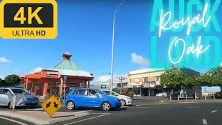 One Tree Hill to Royal Oak | Summer Drive | Auckland | 4K