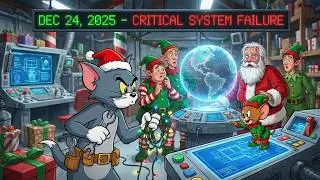 When Christmas Almost Failed in December 2025… Tom & Jerry Stepped In #santaclaus #tomandjerry