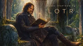 Peaceful Reading with Aragorn in Rivendell 🌿 | LOTR Ambience for Calm & Focus