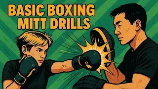 12 basic boxing mitt drills