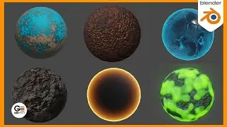 15 material pack for  Blender beginners!