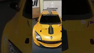 Renault Megane RS Trophy V6 против Mercedes CLK DTM, масштабная модель 1/18 #diecastcars #maisto ...