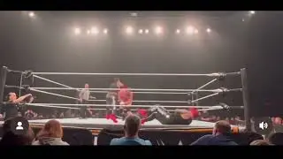 Jamie Noble Vs The Bloodline ( Live Shot ) | WBTC