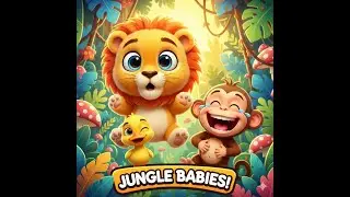 Baby Lion & Monkey Funny Dance 😂🦁🐒