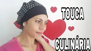 Touca culinária /cirúrgica(com molde)