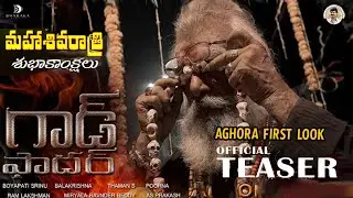 BB3 Balakrishna Aghora First Look Teaser ! Mahashivarathri ! Boyapati Srinu ! Tollywood Ticket