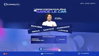 Prend position pour J&eacute;sus et garde le cap