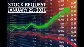[STOCK REQUEST] Will the market go UP or DOWN ? | January 25, 2021