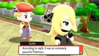 #55 Pok&eacute;mon Brilliant Diamond: Eterna City, Introduction to the Grand Underground, & Meeting Cynthia