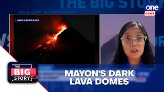 PHIVOLCS monitoring dark lava domes forming at Mayon Summit 