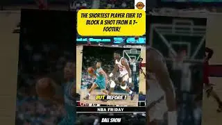 The Shortest Player Ever to Block a Shot from a 7-footer #shorts
