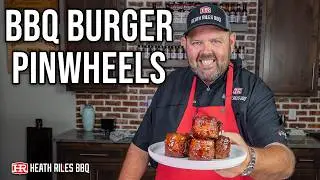 BBQ Bacon Burger Pinwheels | Heath Riles BBQ