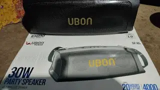Ubon 30 w party Speaker 4000 mh November 9, 2025