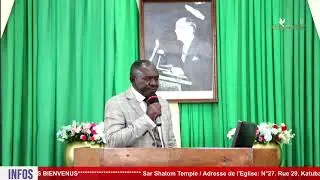 CULTE DU DIMANCHE 25.01.2026 // L'HUMILITE // Past Hubert KDIMA