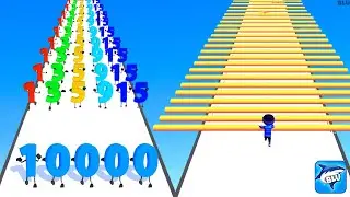 Number Runner 3D Game Satisfying Mobile Games 2023
