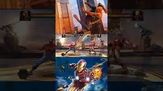 Spider man VS Iron man #spiderman #ironman #fight #1v1 #epicfight #showdown