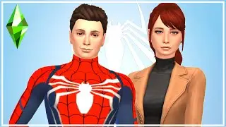 Peter Parker & Mary Jane [Spiderman PS5] : Create a Sim I Sims 4