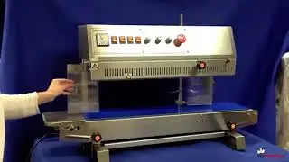 Sealer Sales HL-M810II Vertical Dry Ink Coding Band Sealer Video