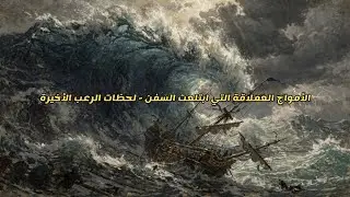 الأمواج العملاقة التي ابتلعت السفن - لحظات الرعب الأخيرة