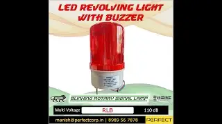 LED Revolving Light with Buzzer