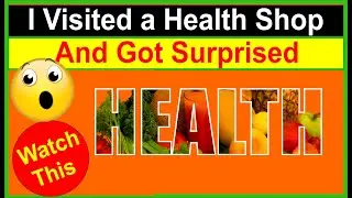 Organic health products to keep you healthy in a health shop.