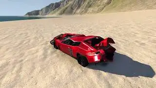 CAR DRIVING OFF THE EPIC CLIFF! - BeamNG.Drive - VGP #gaming #viral #trending