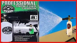 Professional Snow Foam Cannon That Transforms Every Car Wash At Home